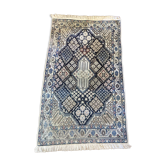 Tapis d’ i r a n région n a ï n époque xxe en laine et soie no