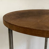 Vintage pedestal table 50's