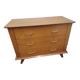 Vintage chest of drawers from the 70s in oak