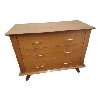 Vintage chest of drawers from the 70s in oak
