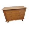 Vintage chest of drawers from the 70s in oak