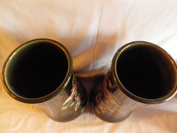 Paire de vases fives de lille