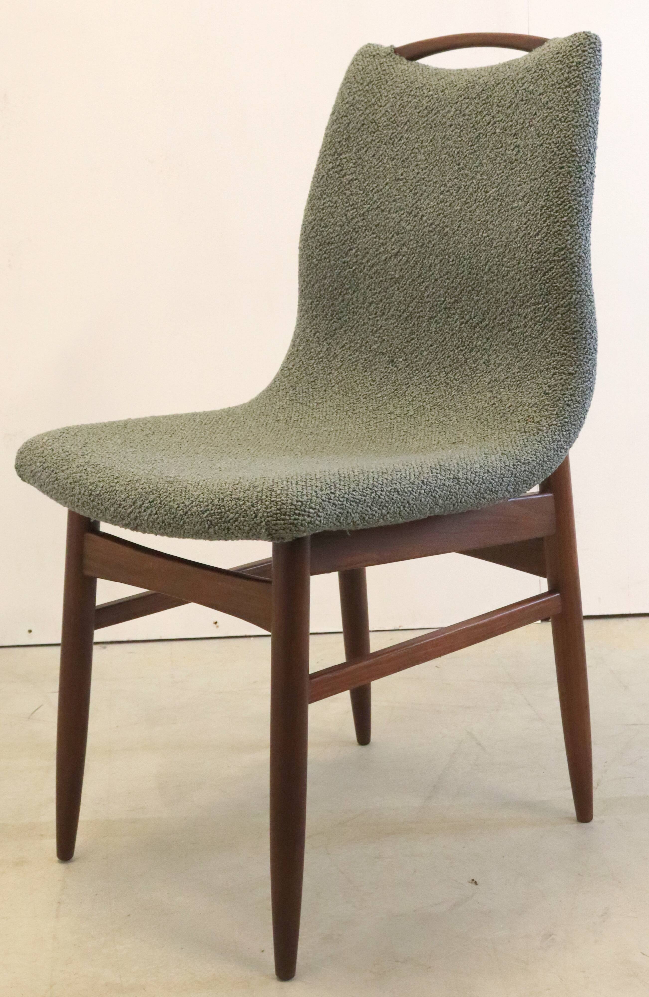 Set of 4 dining chairs 'Burgerwei' - new upholstery