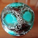Vintage brown and king blue Vallauris candy