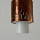 Mid-century brass and glass ceiling light, 1960s, Germany