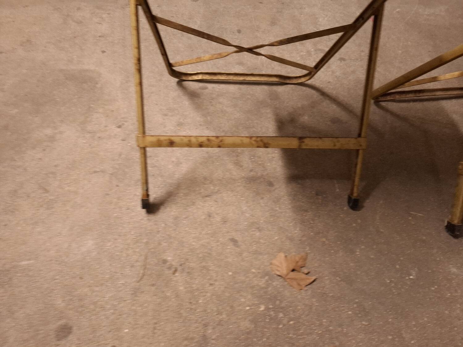 6 vintage opera folding chairs