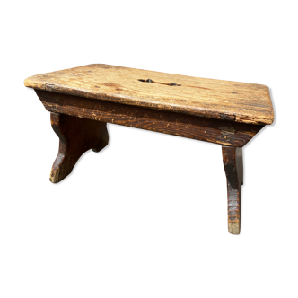 stool rests farm feet in vintage fir