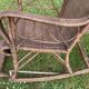 Former rattan rocking-chair chair