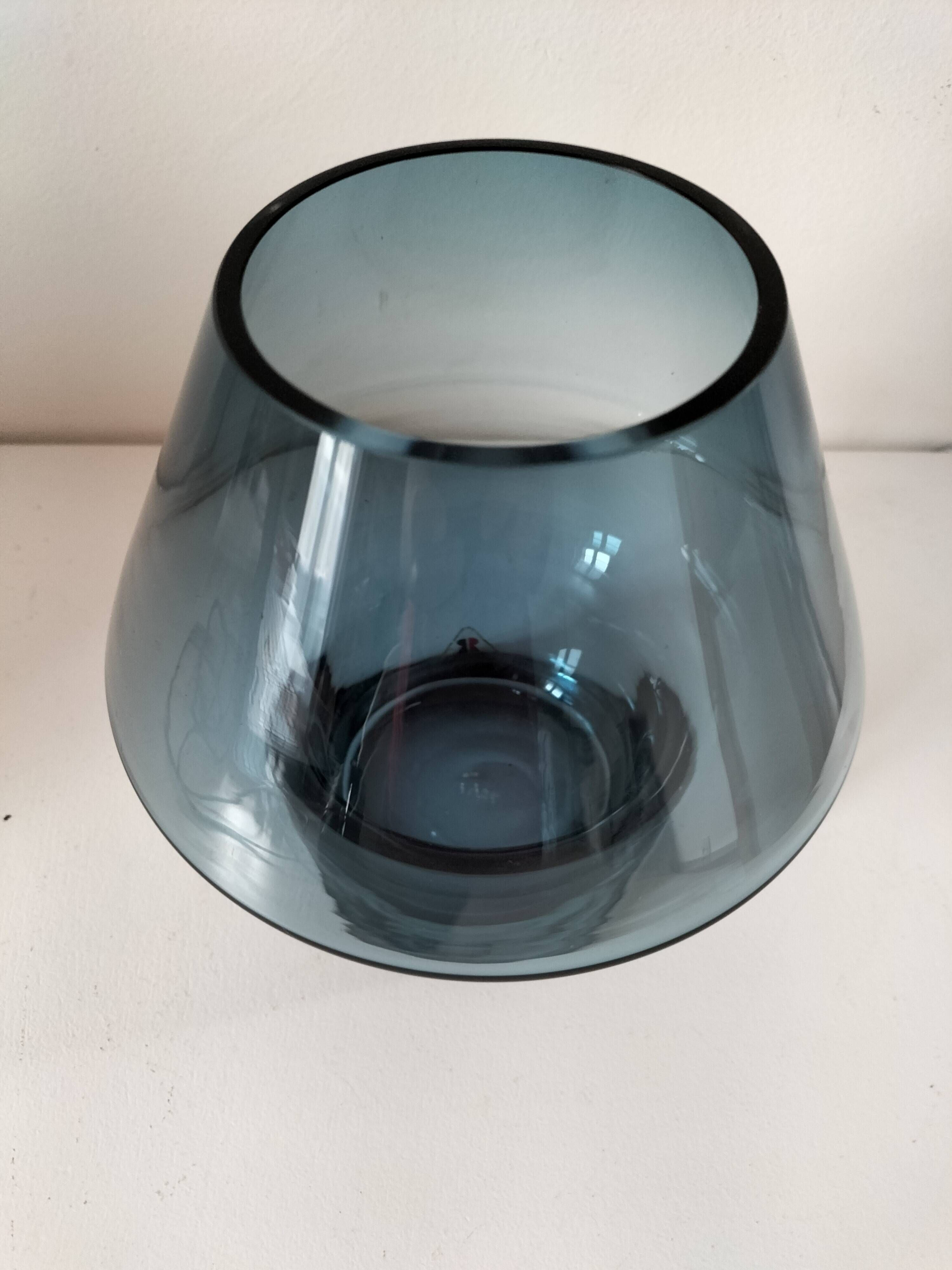 Stromboli vase made at Rihhimaki glassworks Finland in 1964