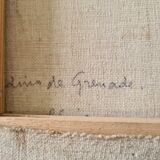 The alhambra of Granada oil by Marguerite Portier