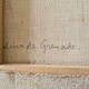 The alhambra of Granada oil by Marguerite Portier