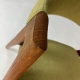 Set of two Vintage Danish Teak Compass chairs by Kai Kristiansen