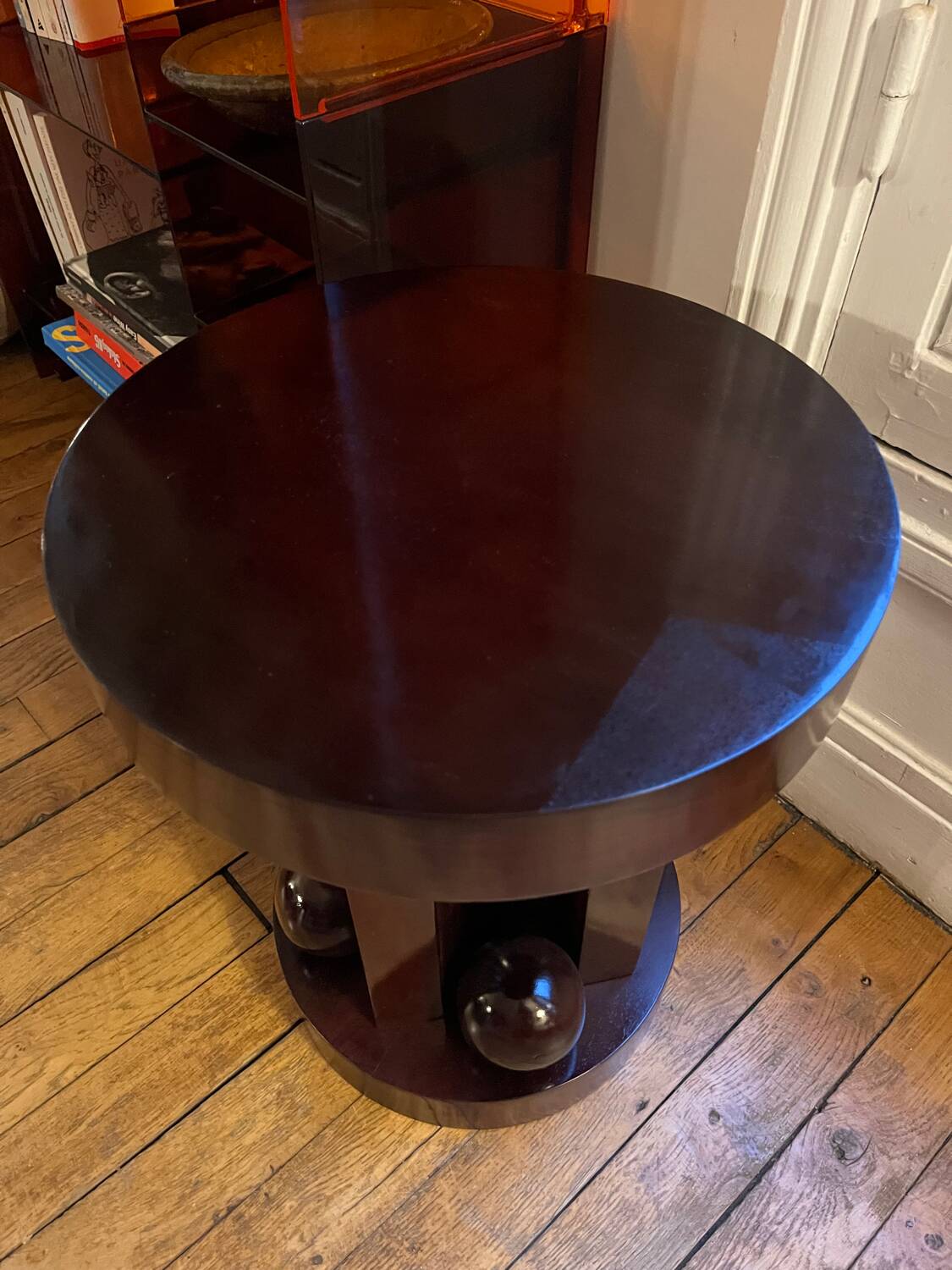 Nemesis Fleur Delesalle Monoprix brown stool