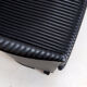 Paire de fauteuils Artona en cuir noir par Afra et Tobia Scarpa pour Maxalto