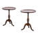 Mid-Century Rosewood Side Tables from Anton Kildeberg, 1960s, Set of 2