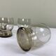 Verres ambrés vintage