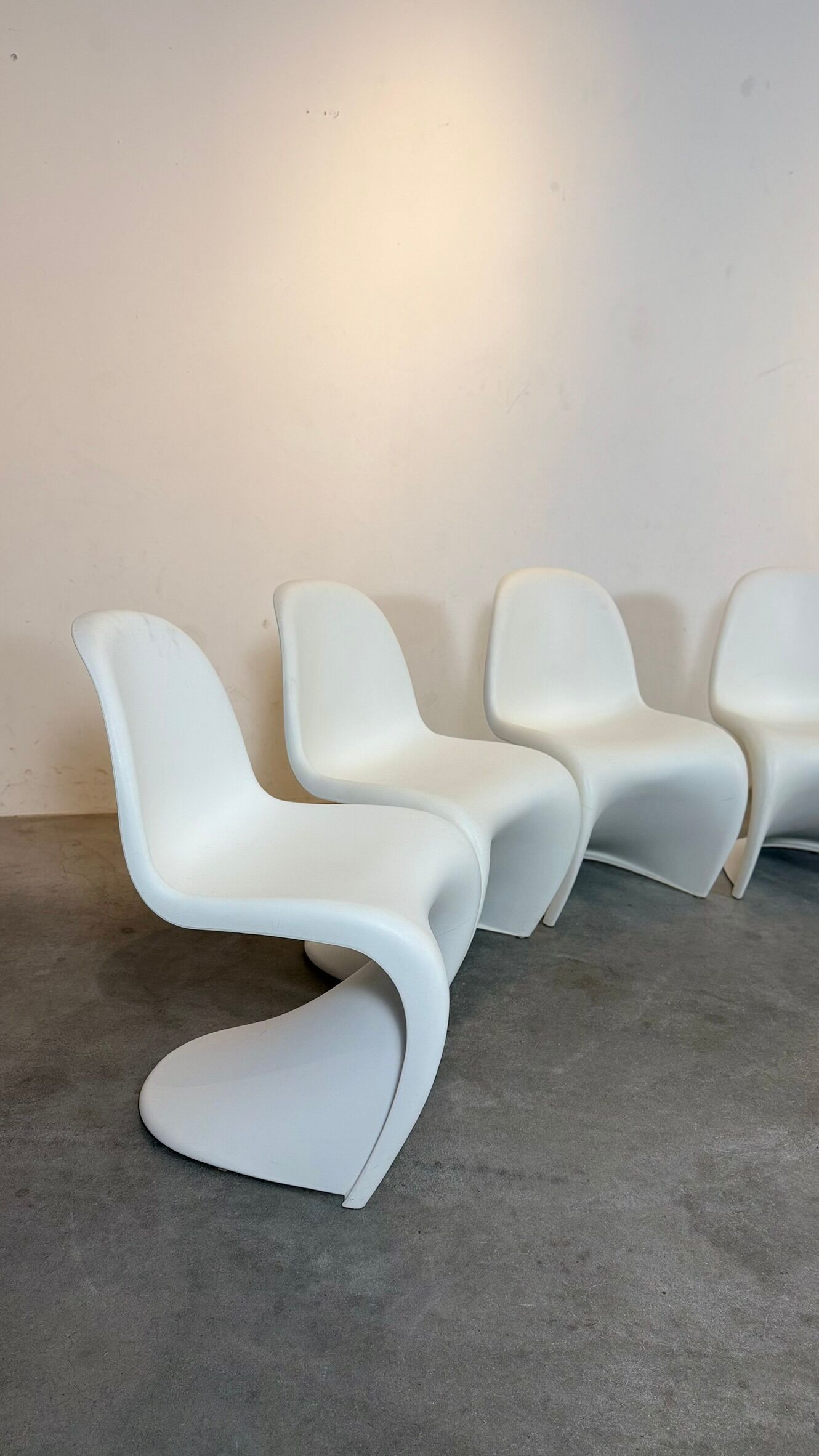 6 original Panton chairs - Vitra Edition (2010)