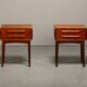 Pair of Scandinavian Modern Johannes Andersen Nightstands in teak, Denmark
