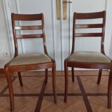 Paire de chaises style Louis Philippe