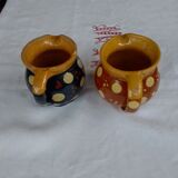 2 milk pots, pitchers pottery of Savoy