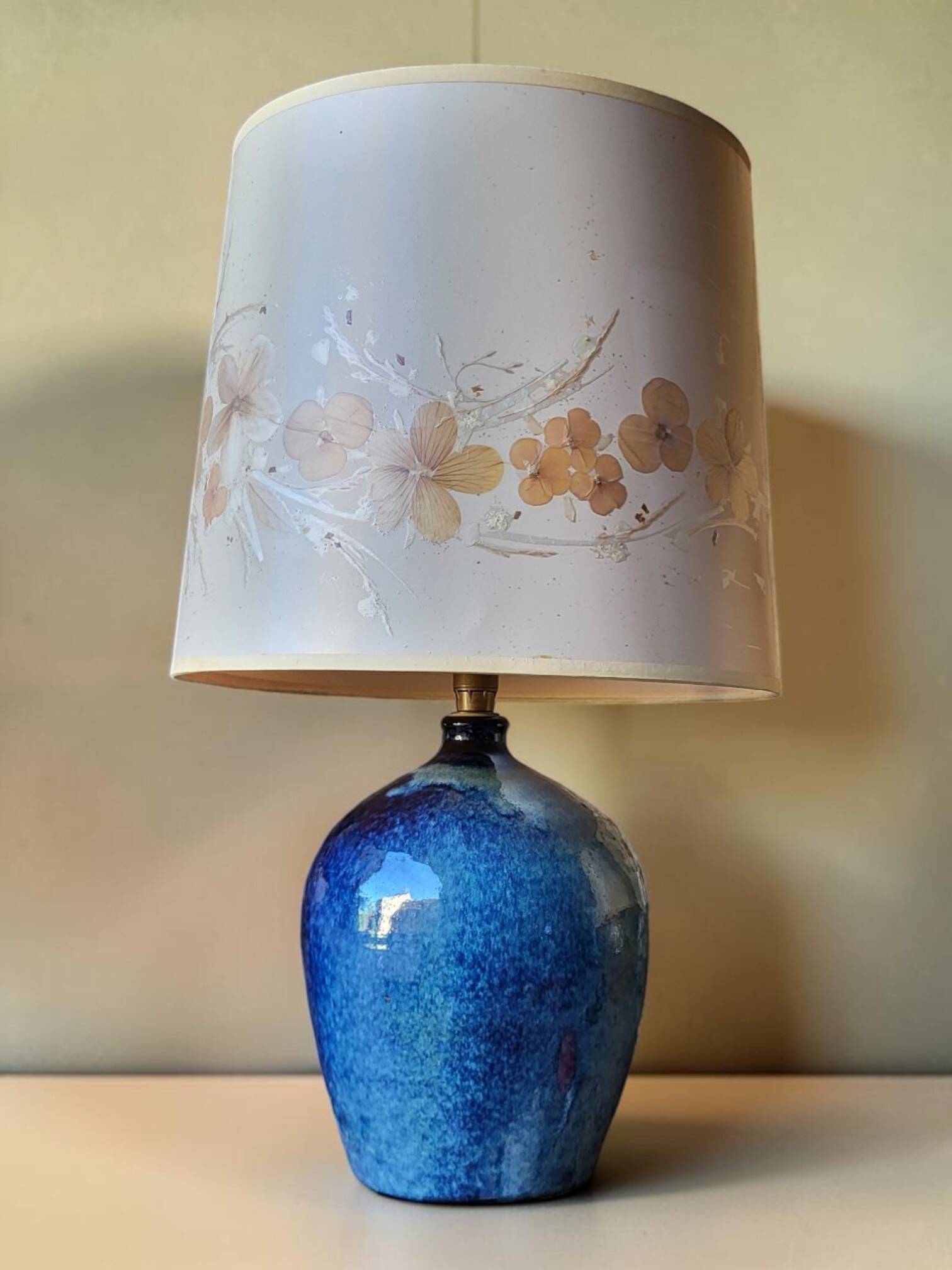 Stoneware lamp D. Avonts La Borne