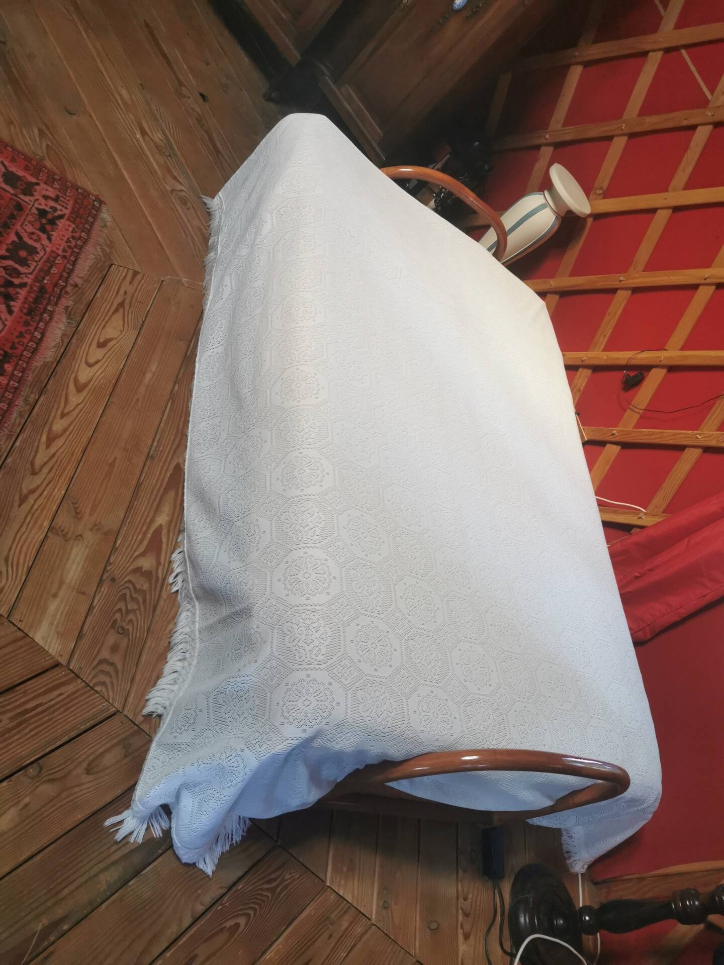 Antique quilted bedspread 2.20x2.50 m