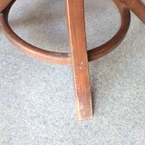 Wooden parrot coat rack