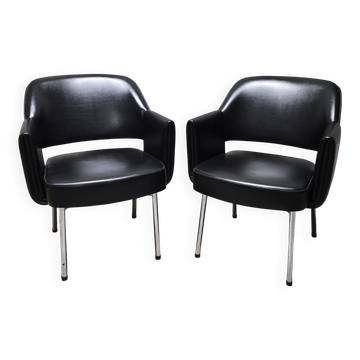 Paire de fauteuils modèle Deauville pour Airborne 1960