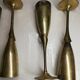 Vintage champagne flutes