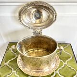 Engraved candy box sugar bowl