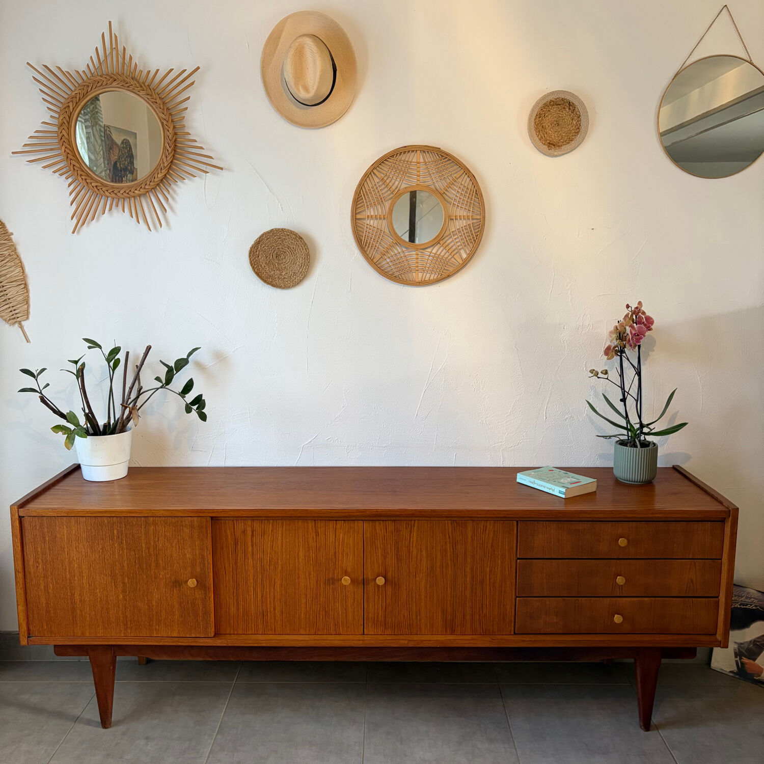 Scandinavian teak sideboard