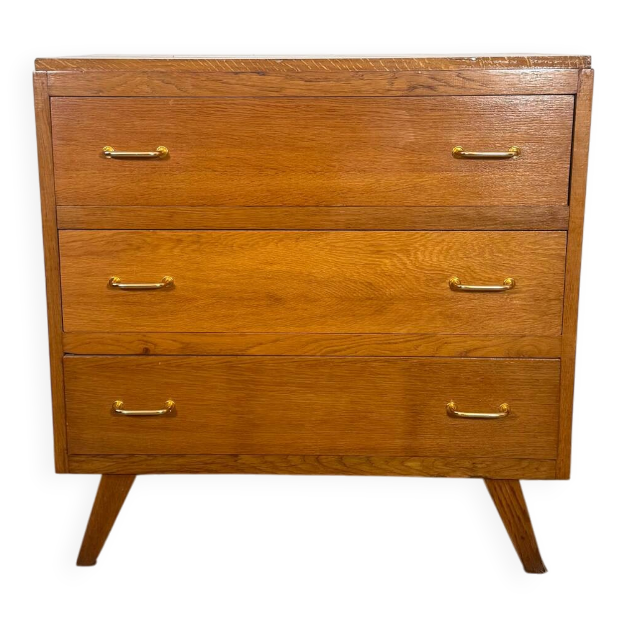 Commode vintage pieds compas