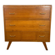 Commode vintage pieds compas