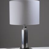 Modernist aluminum table lamp
