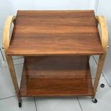 Vintage rolling serving cart