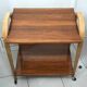 Vintage rolling serving cart
