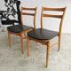 Vintage pair of scandinavian chairs 1960's