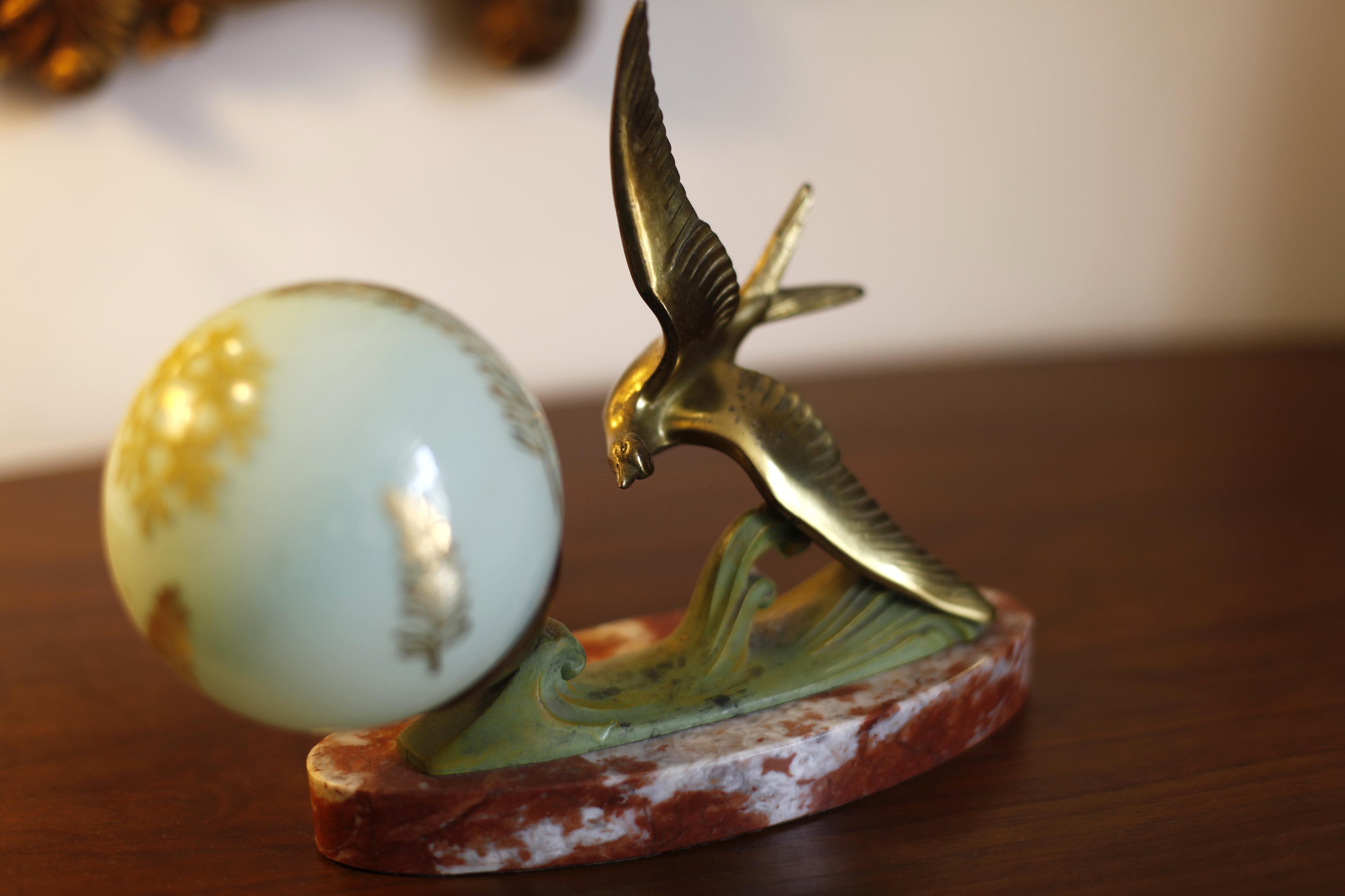 Art-deco lamp year 1950/60