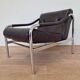 Pair of leather chairs designed by Tim Bates for Pieff, England, circa 1970s