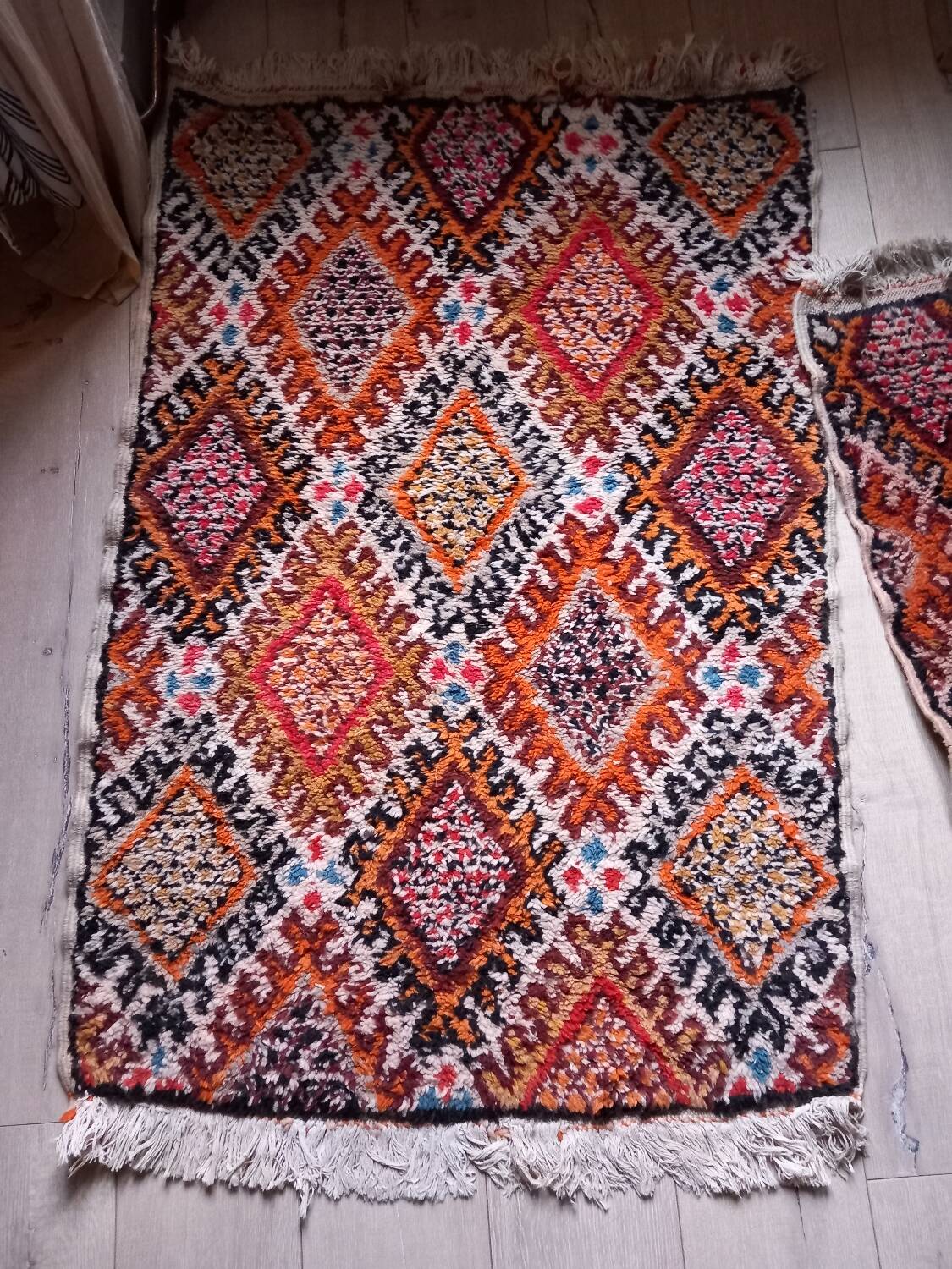 2 antique Moroccan/Berber rugs