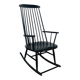Scandinavian style rocking chair Tapiovaara, 1960s