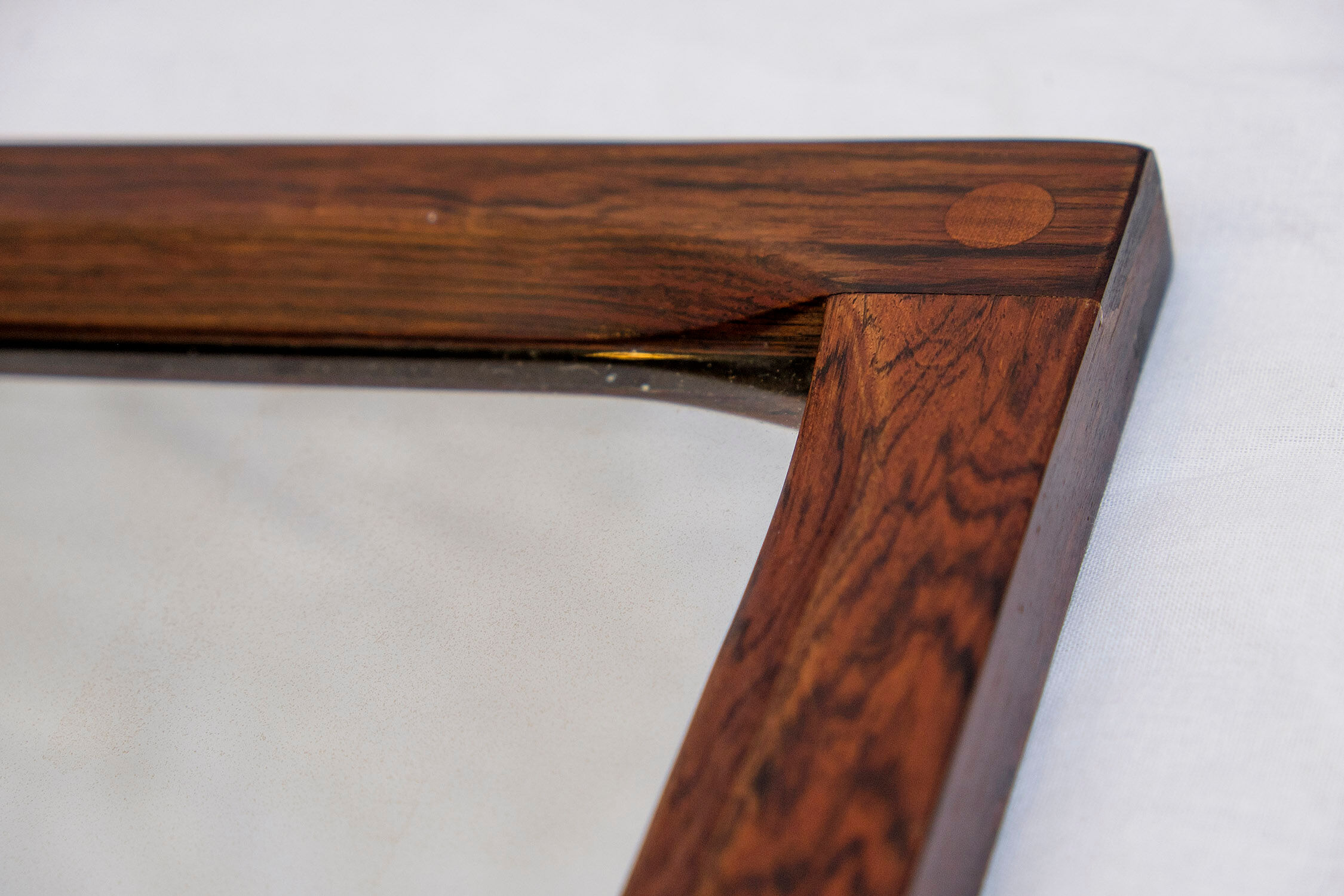 Rosewood No. 168 mirror by Kai Kristiansen for Aksel Kjersgaard - 120X79cm