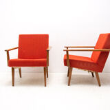 Mid century armchairs by Tatra nábytok, 1960´s, Czechoslovakia
