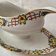 Art Deco sauce boat porcelain from Limoges, André François, A568