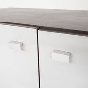 Pierre Guariche for Meurop credenza in vinyl, France 1960's