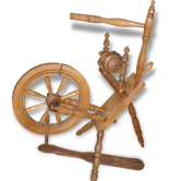 Old spinning wheel