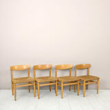 Set of 8 chairs by børge mogensen for karl andersson