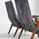 50s - 60s armchair in wood and fabric
