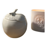 White Apple Candy Box