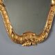 Antique baroque mirrors in carved wood, Italy, 19th century.